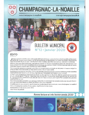 bulletin municipal n°12